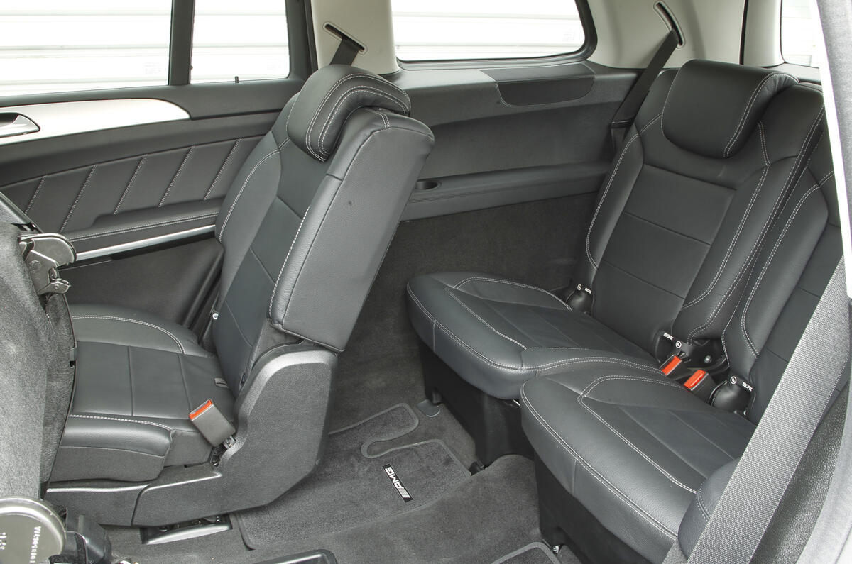 Mercedes-Benz GL third row seats