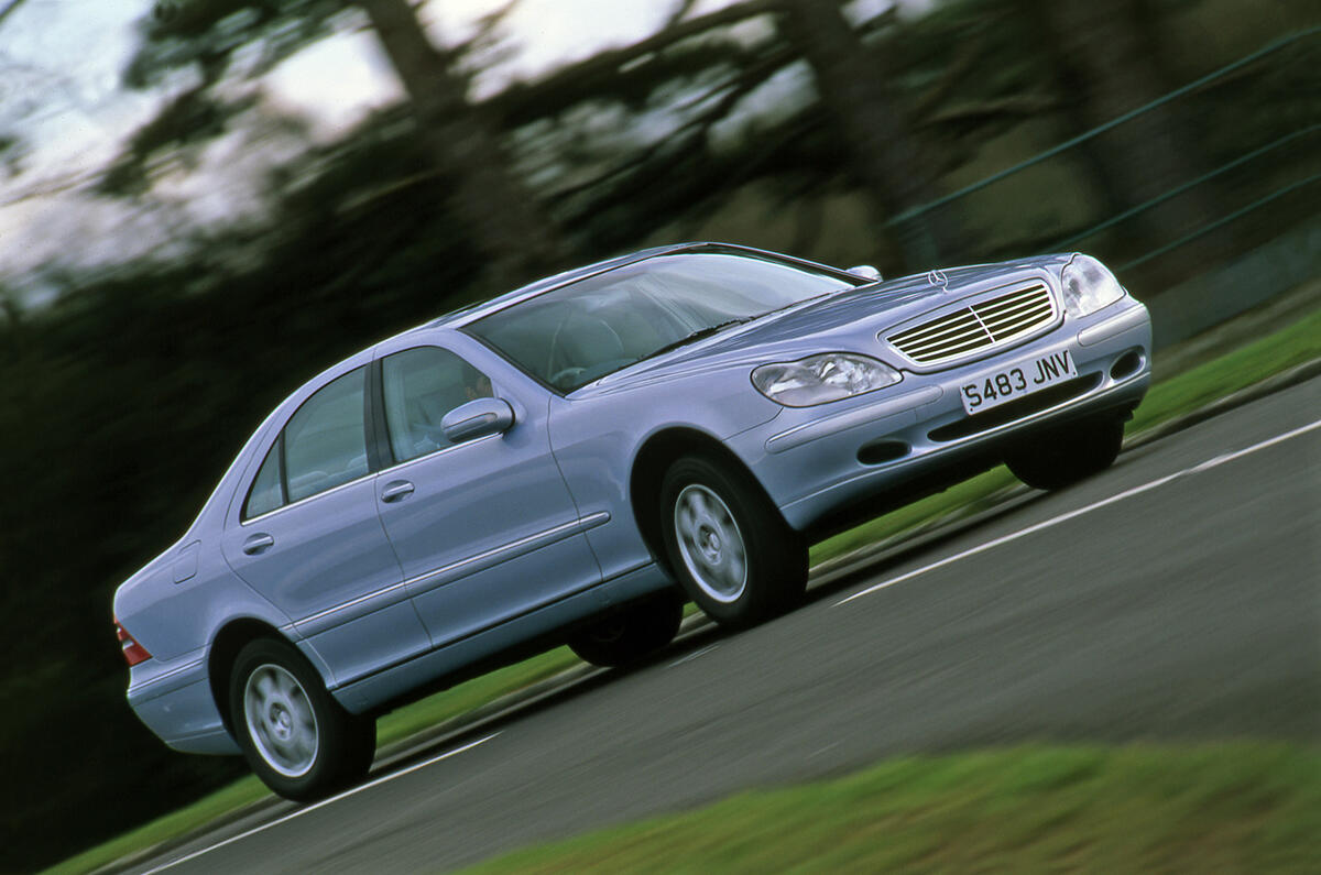 no title History of the Mercedes S-class - picture special