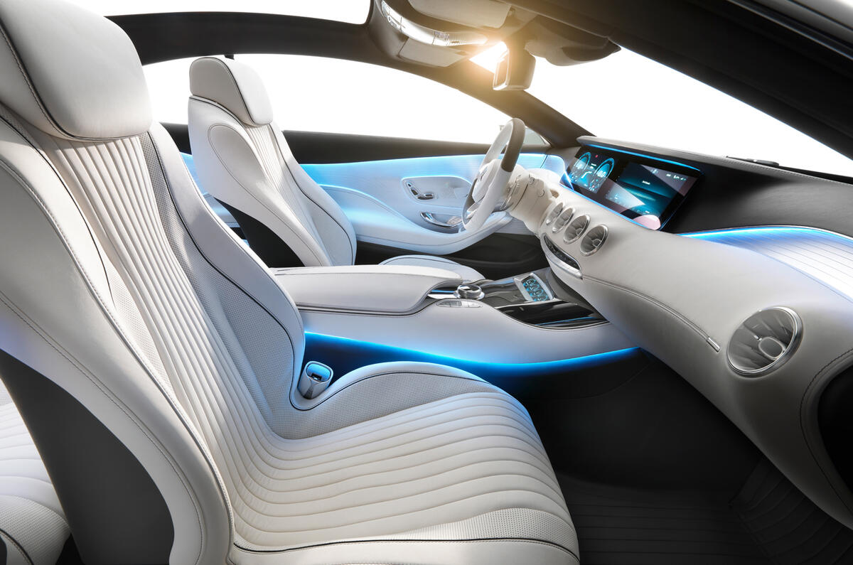 Mercedes-Benz S-class coupé revealed