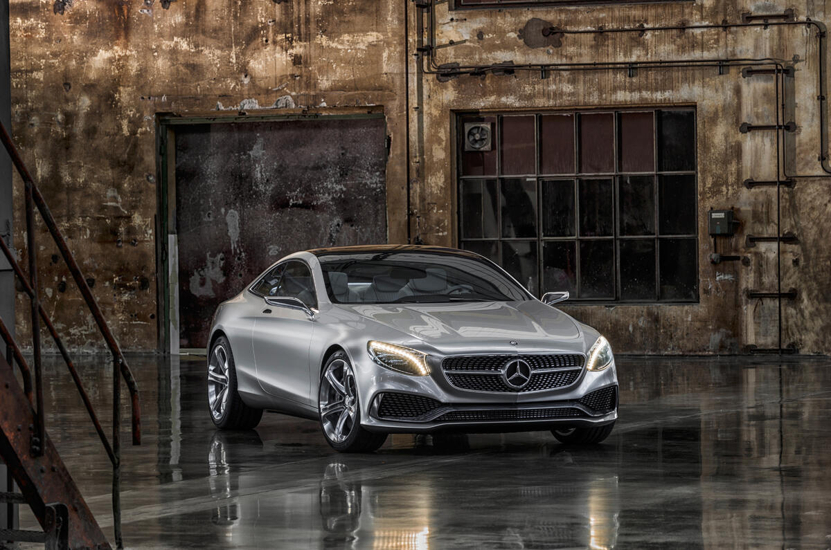 Mercedes-Benz S-class coupé revealed