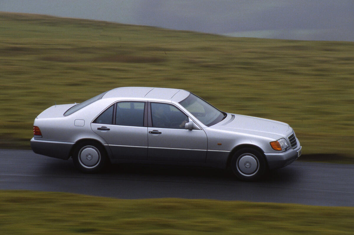 no title History of the Mercedes S-class - picture special