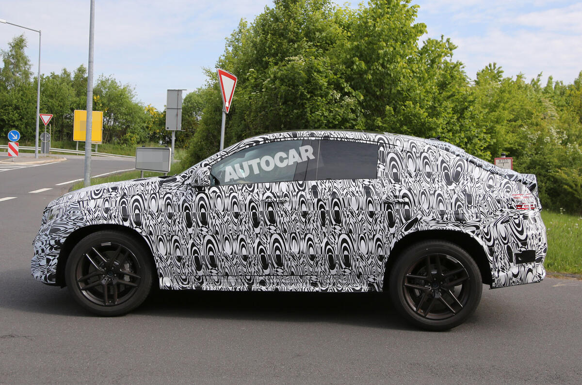 no title Mercedes plans hot new ML63 AMG coupe to take on BMW X6M