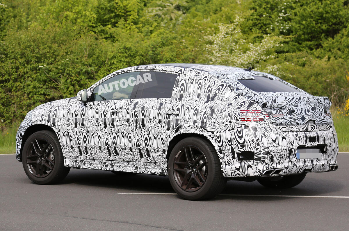 no title Mercedes plans hot new ML63 AMG coupe to take on BMW X6M