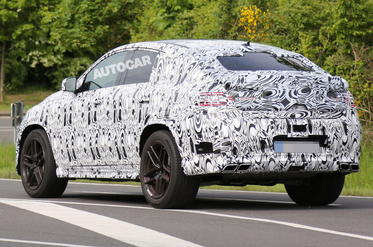 no title Mercedes plans hot new ML63 AMG coupe to take on BMW X6M