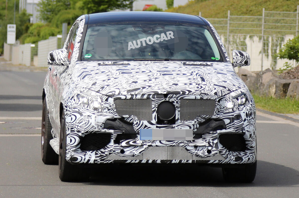 no title Mercedes plans hot new ML63 AMG coupe to take on BMW X6M