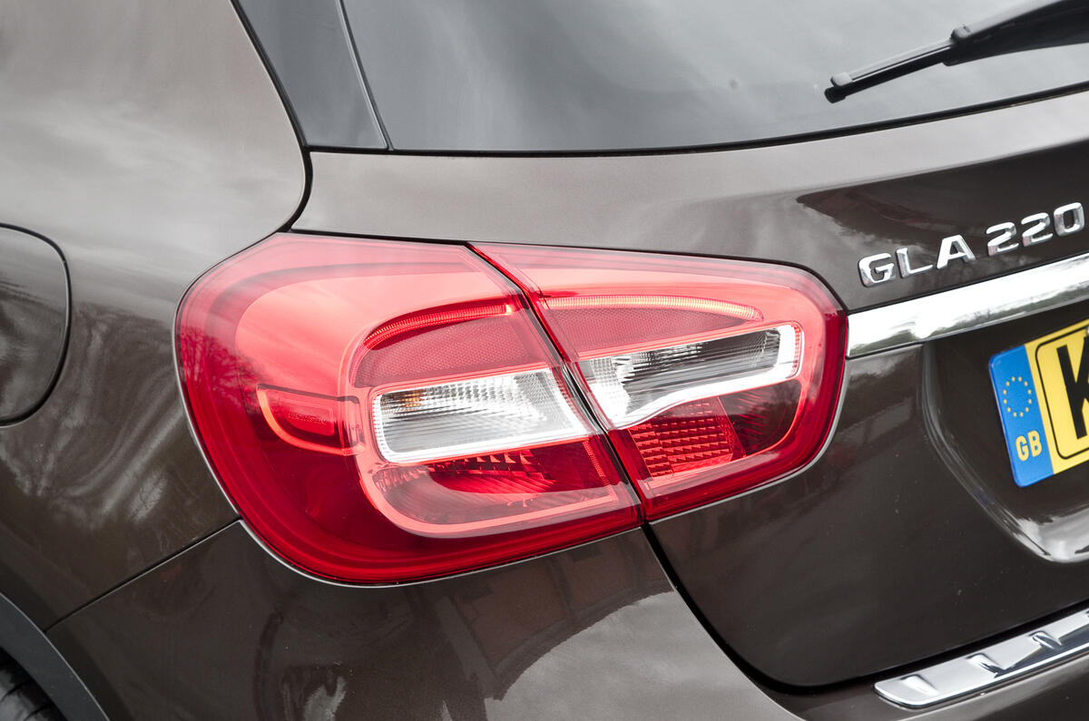 Mercedes-Benz GLA rear lights
