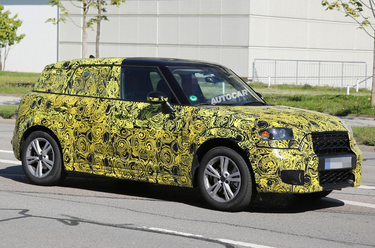 New Mini Countryman starts development journey ahead of 2016 launch Mini Countryman spied