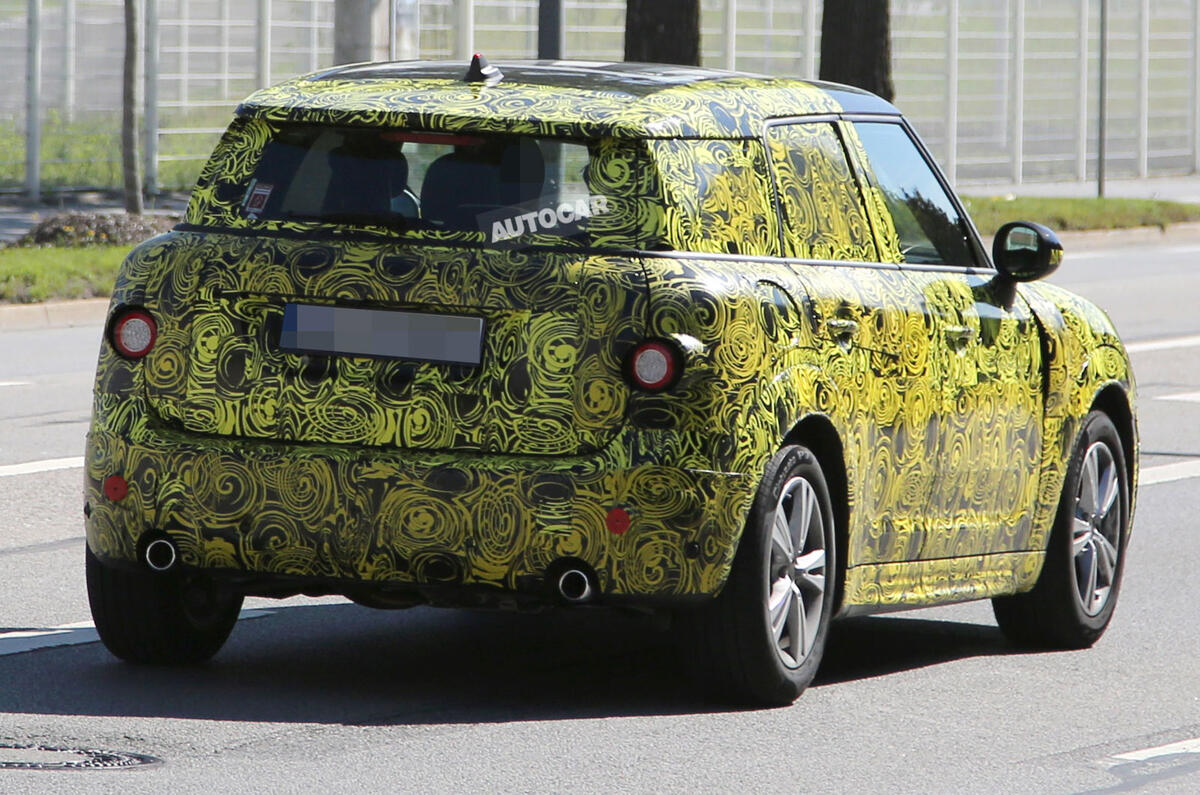 New Mini Countryman starts development journey ahead of 2016 launch Mini Countryman spied