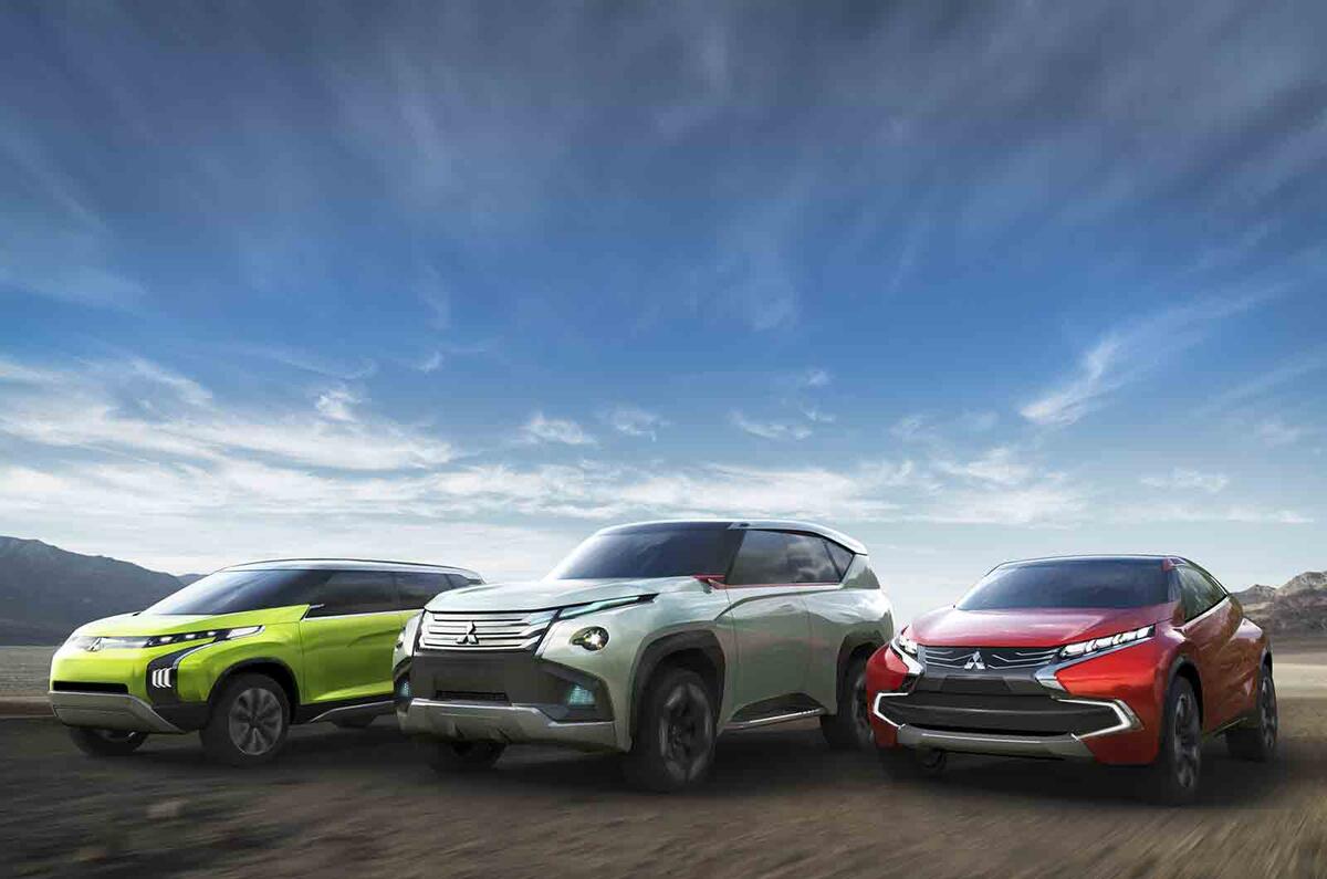 no title Mitsubishi reveals new SUV and MPV concepts
