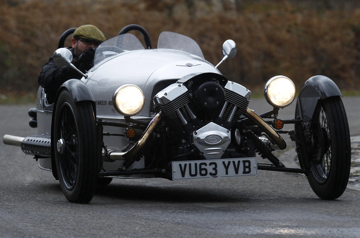 no title Morgan's updated 3 Wheeler is the perfect modern classic