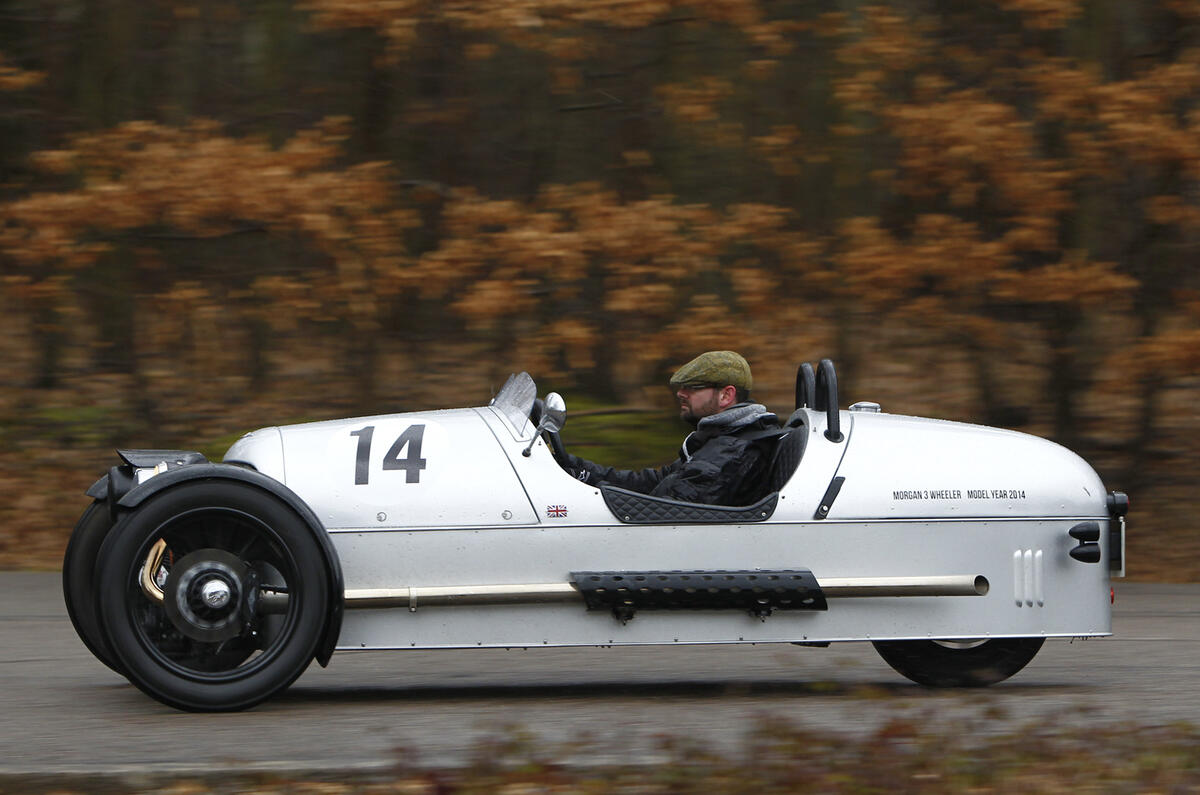 no title Morgan's updated 3 Wheeler is the perfect modern classic