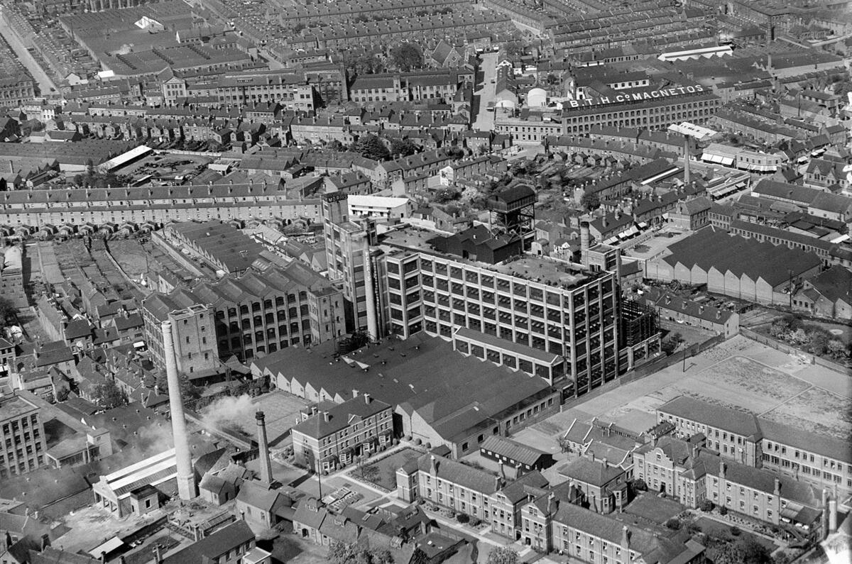 no title England's motoring heritage from the air - picture special