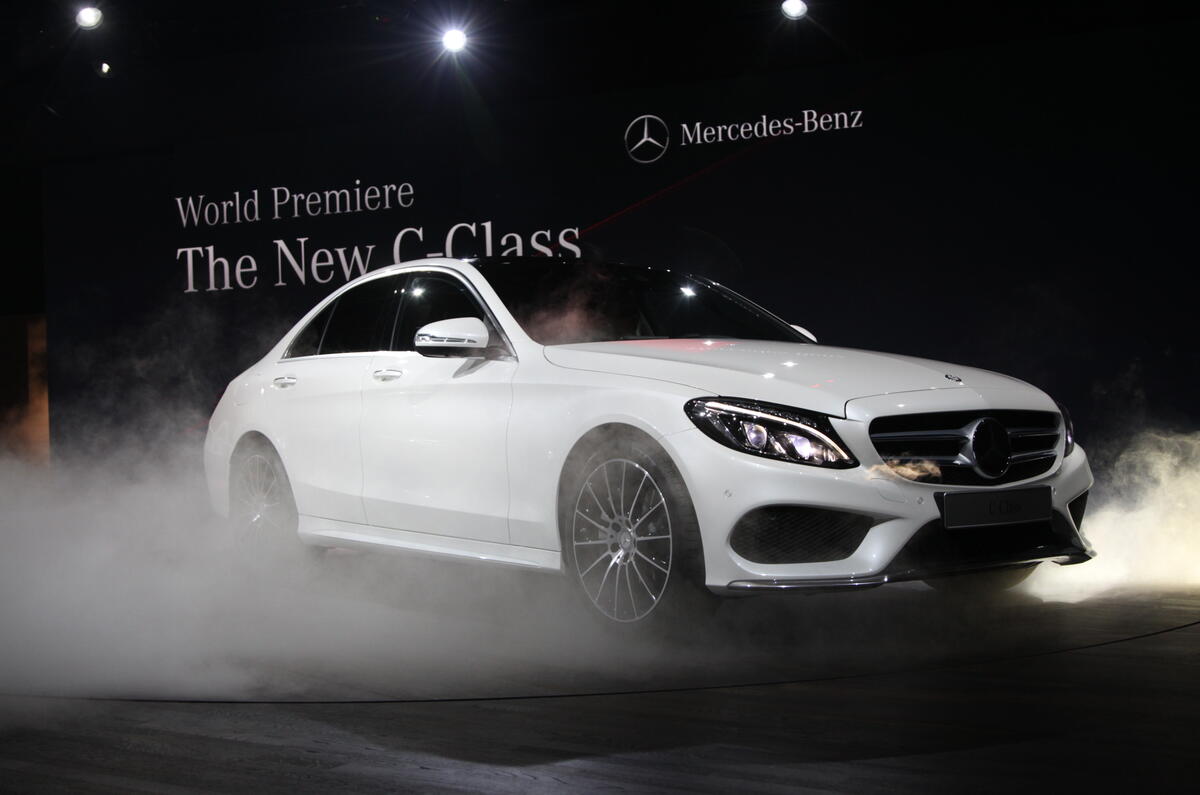 New Mercedes C-class saves weight with tiny fuel tank