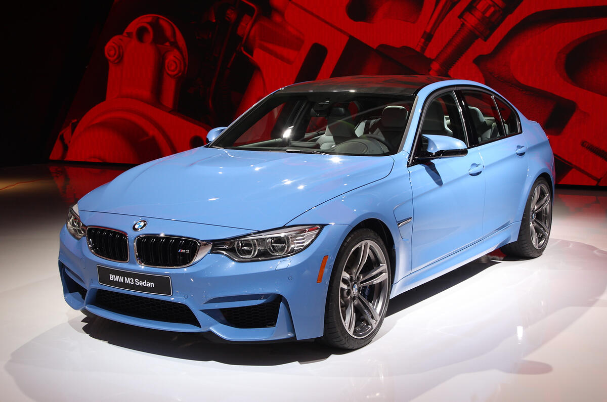 BMW M4 seen early in Detroit