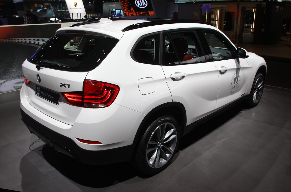 Revised BMW X1 gets Detroit motor show debut