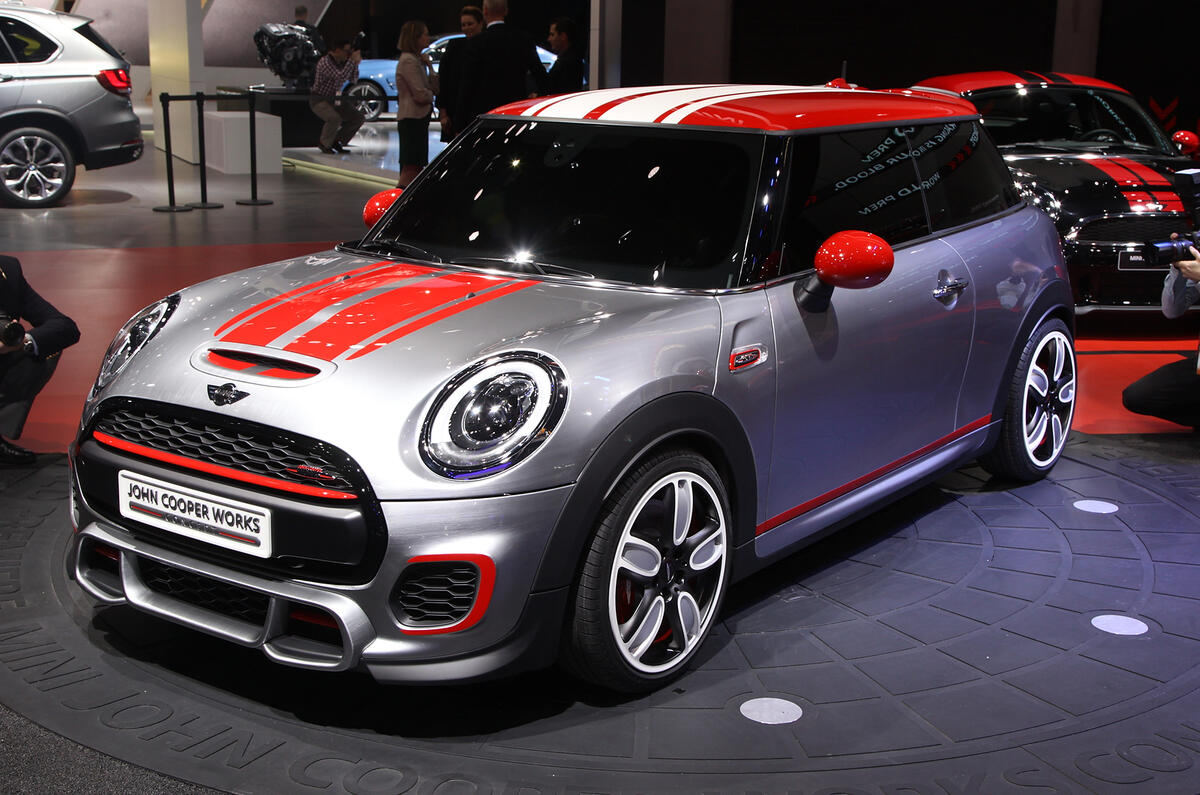 Mini John Cooper Works concept gets Detroit launch