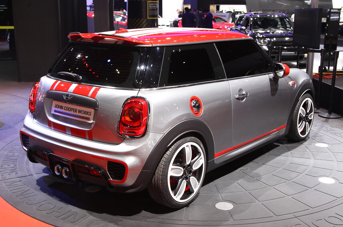 Mini John Cooper Works concept gets Detroit launch