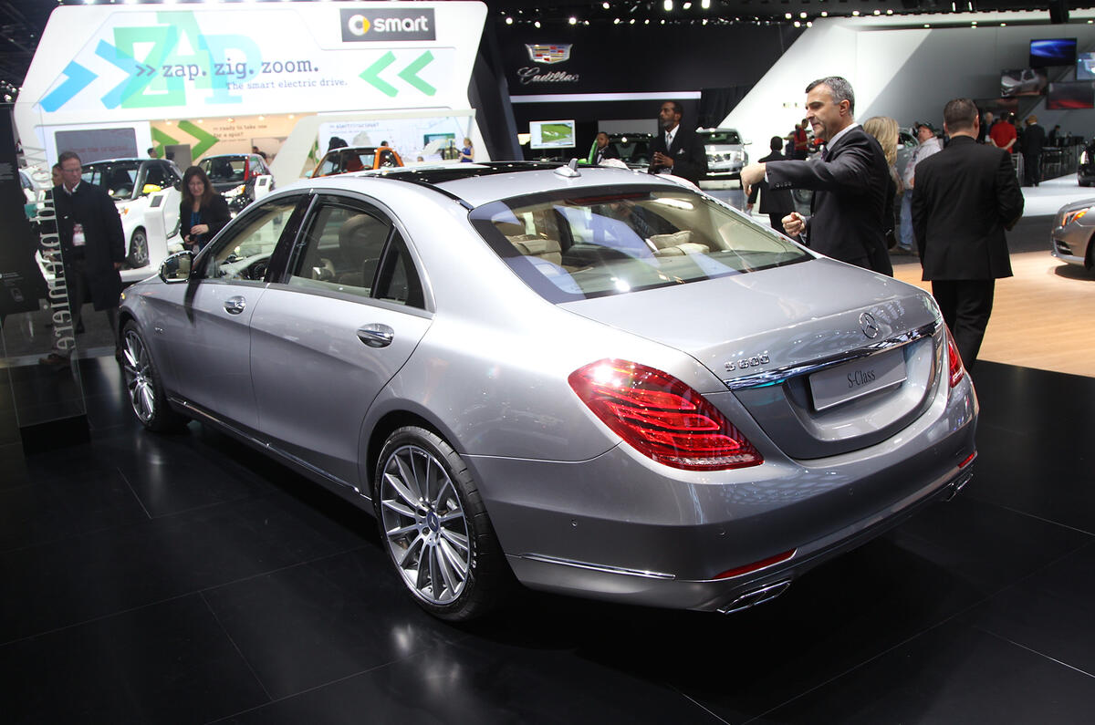 Mercedes-Benz S600 gets Detroit motor show debut