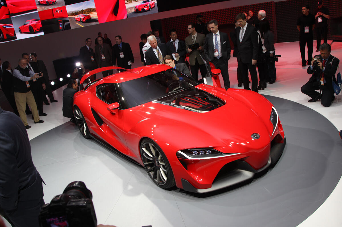 Spiritual successor to Toyota Supra unveiled in Detroit Spiritual successor to Toyota Supra unveiled in Detroit