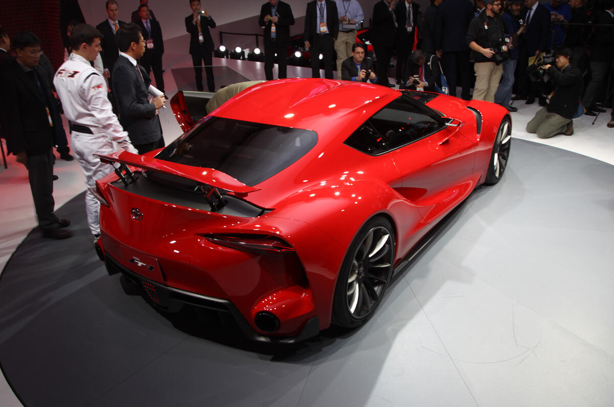 Spiritual successor to Toyota Supra unveiled in Detroit Spiritual successor to Toyota Supra unveiled in Detroit