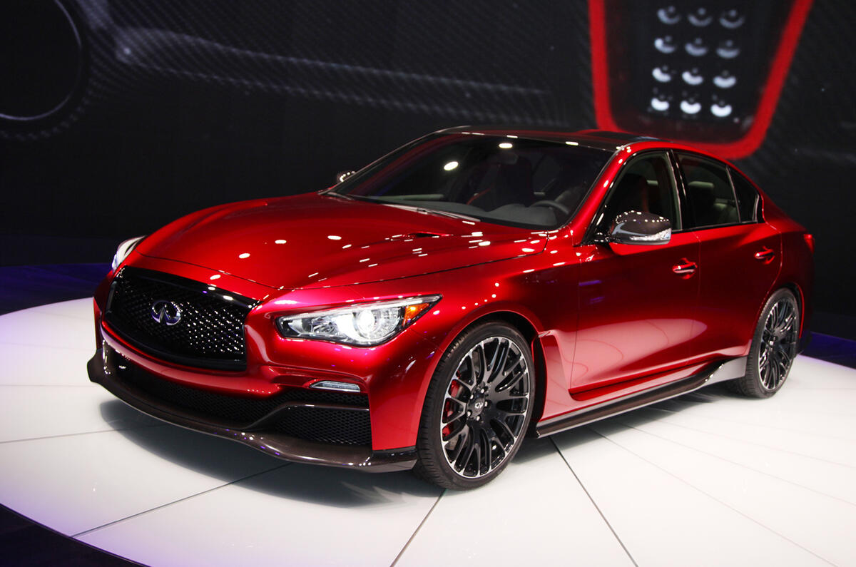 Infiniti Q50 Eau Rouge concept revealed