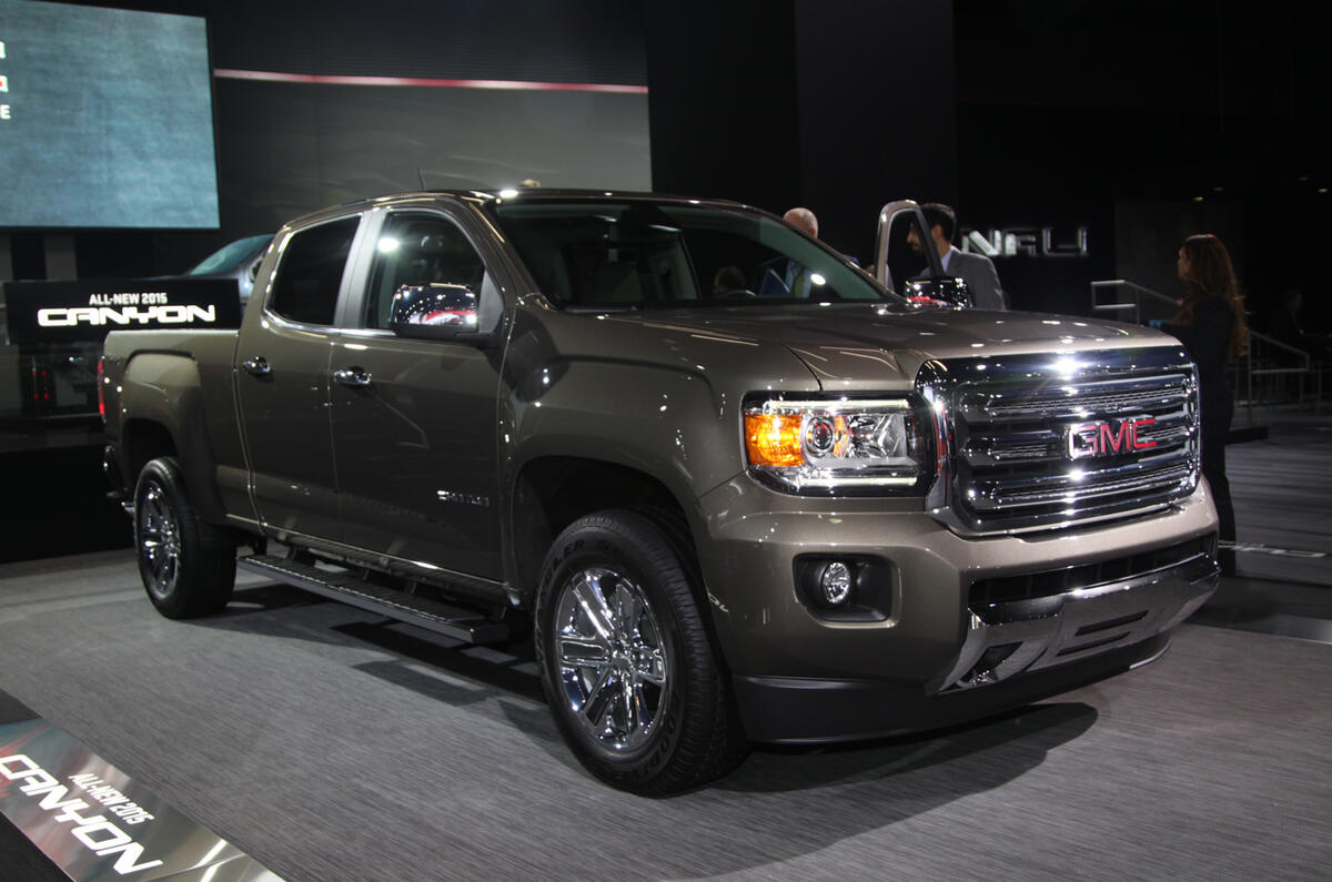GMC Canyon pickup premieres