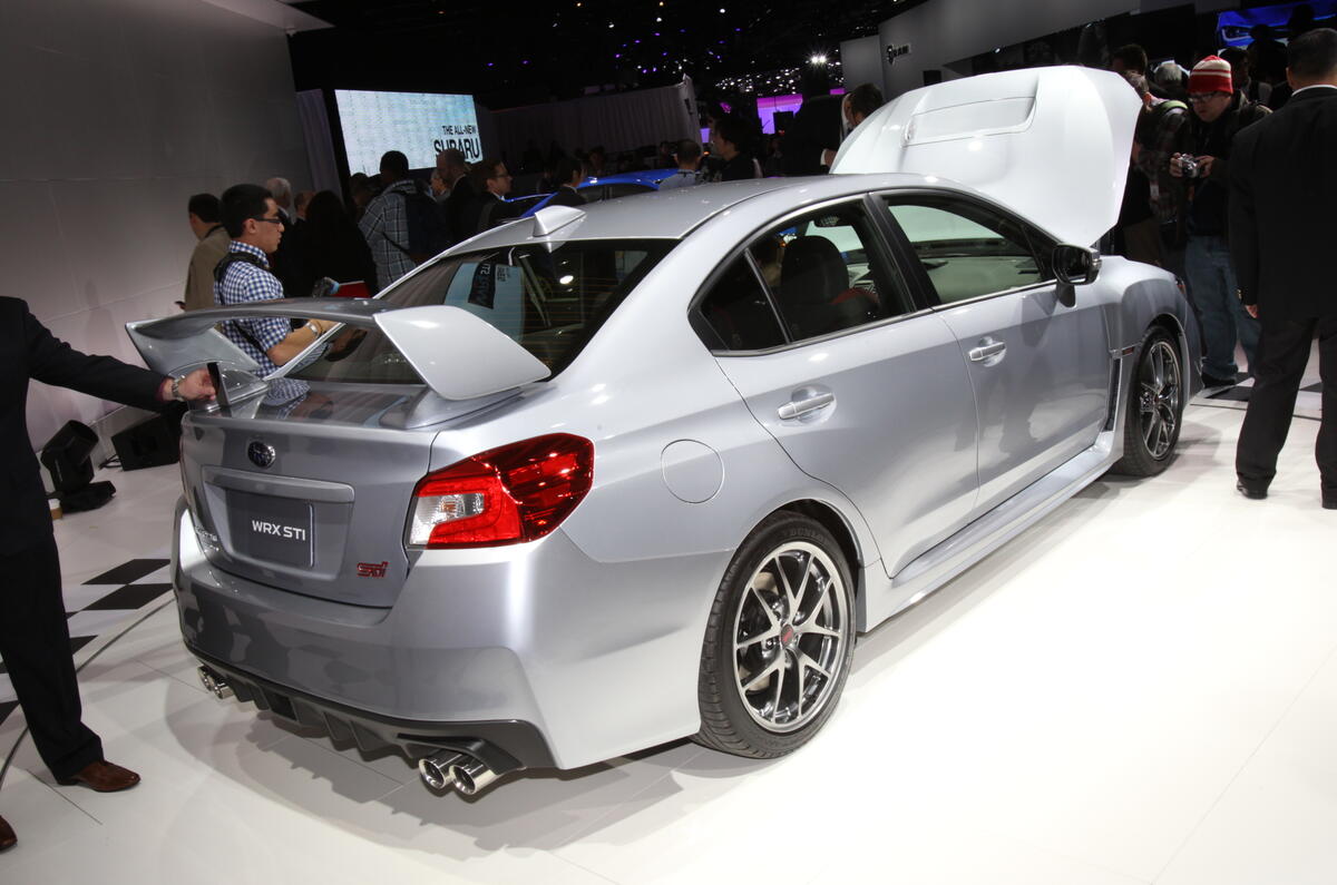 Subaru WRX STI gets Detroit premiere