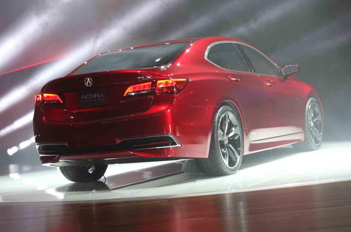 Acura TLX concept shown in Detroit