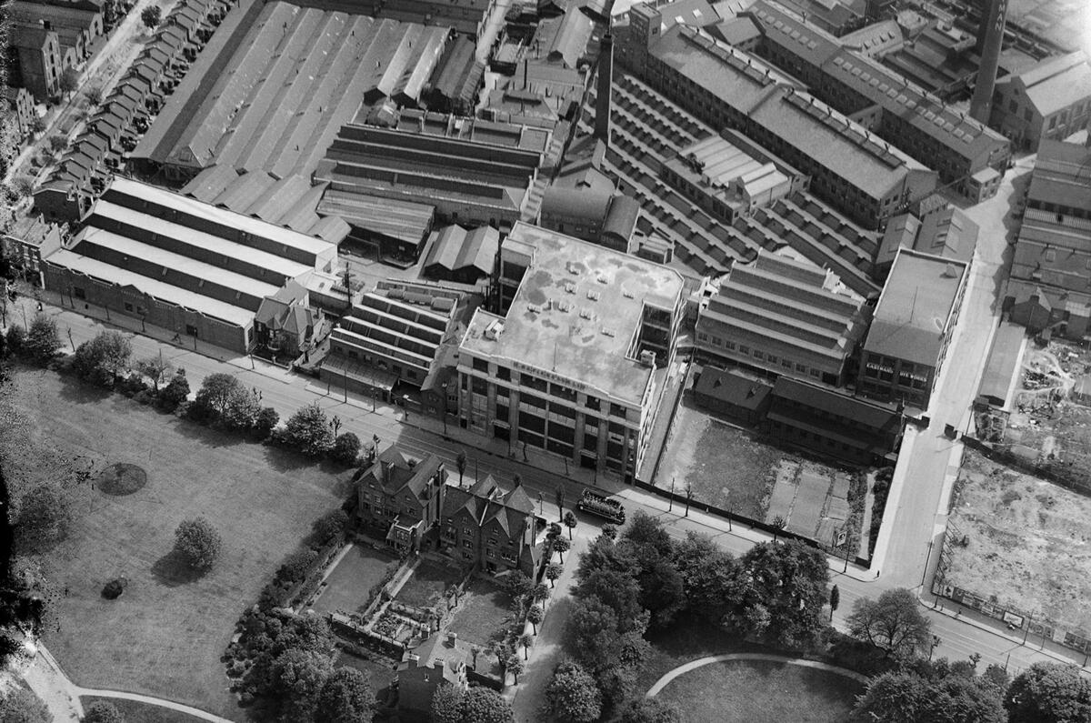 no title England's motoring heritage from the air - picture special