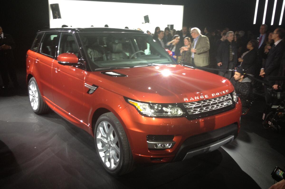 New York motor show: Range Rover Sport 