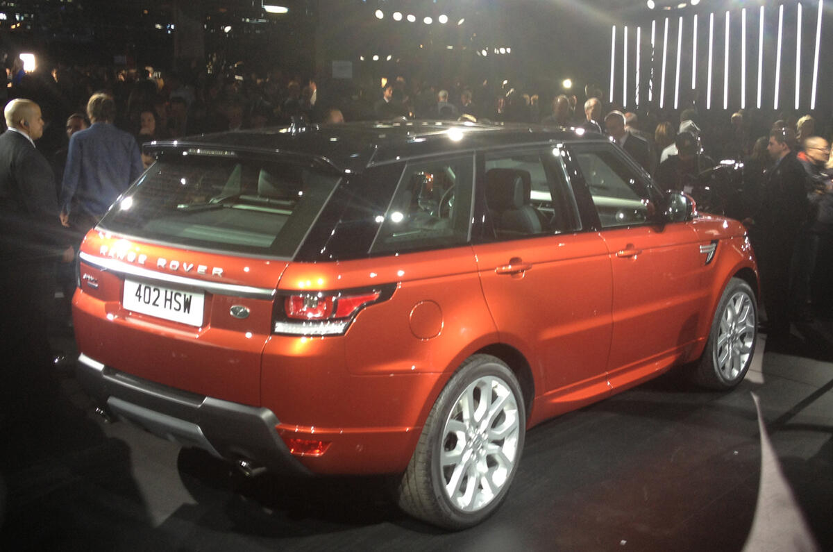 no title New York motor show: Range Rover Sport