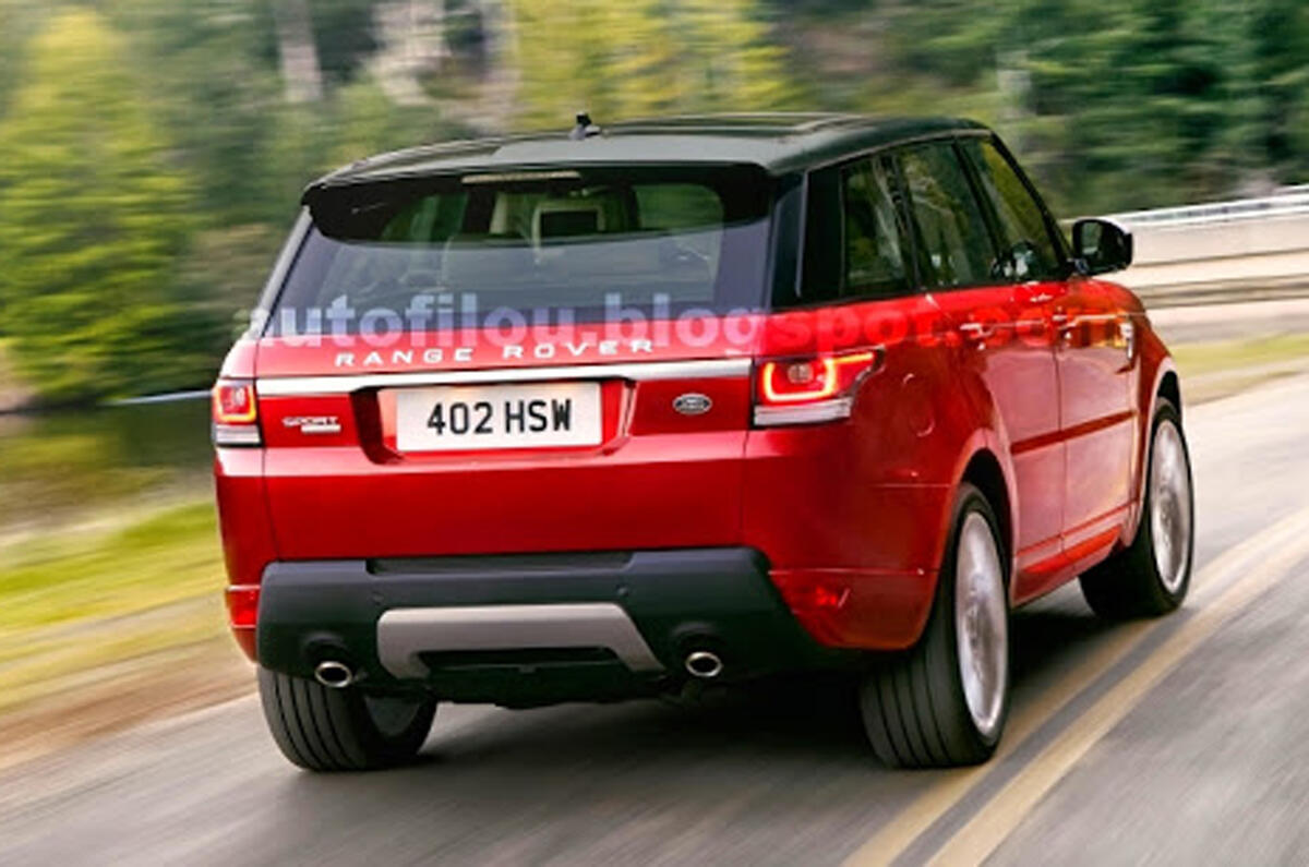 no title James Bond and the new Range Rover Sport in New York
