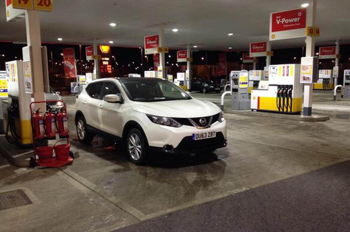 Nissan Qashqai to Istanbul, day one