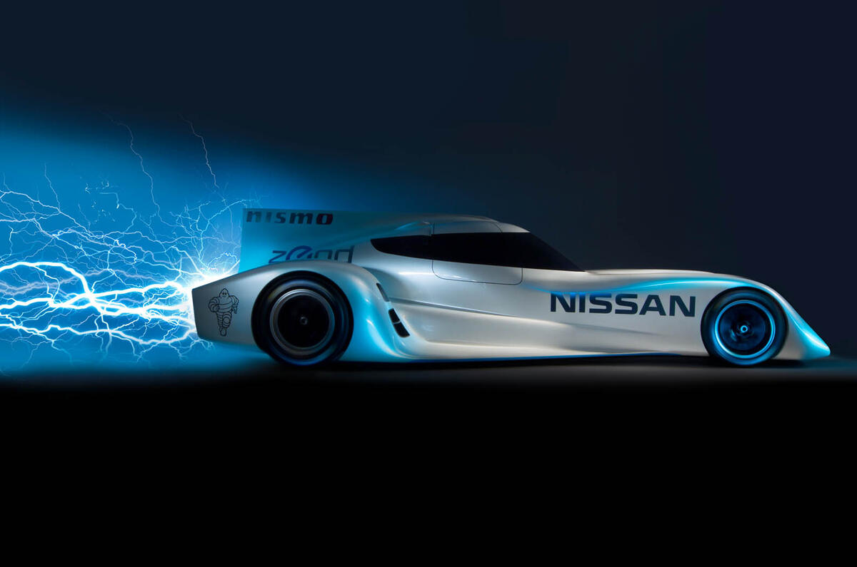 no title Nissan unveils radical hybrid Le Mans racer