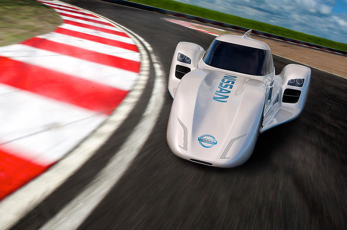 no title Nissan unveils radical hybrid Le Mans racer