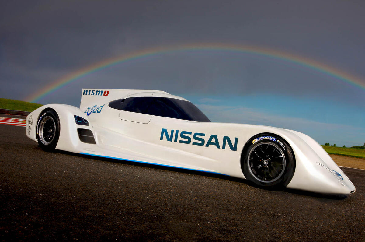 no title Nissan unveils radical hybrid Le Mans racer