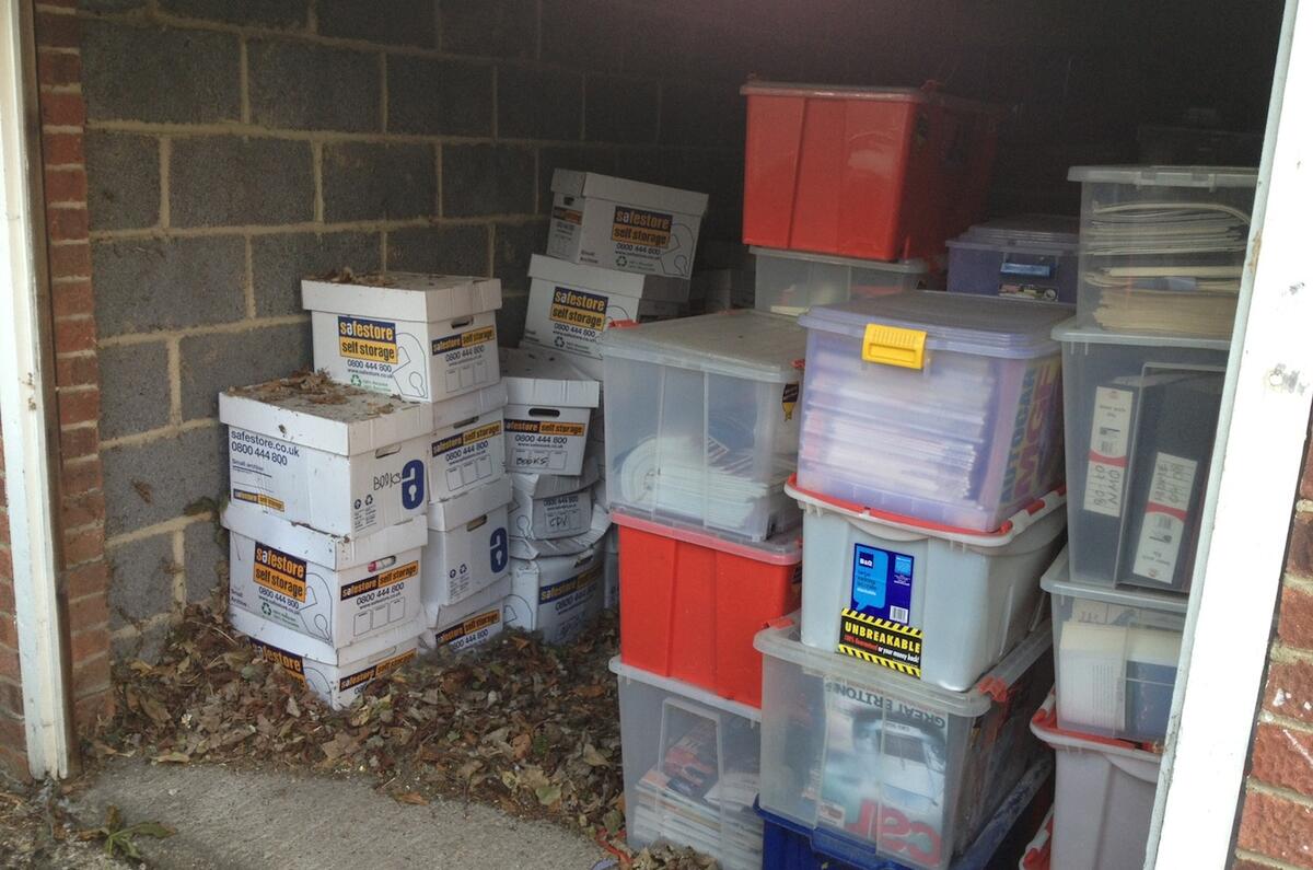 Old Saab brochures, MG press packs - what to do with 20 years of automobilia?
