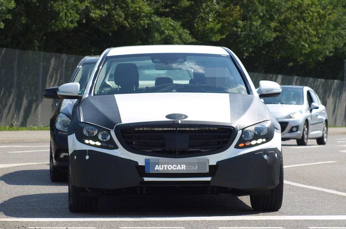 no title New Mercedes C-class interior revealed