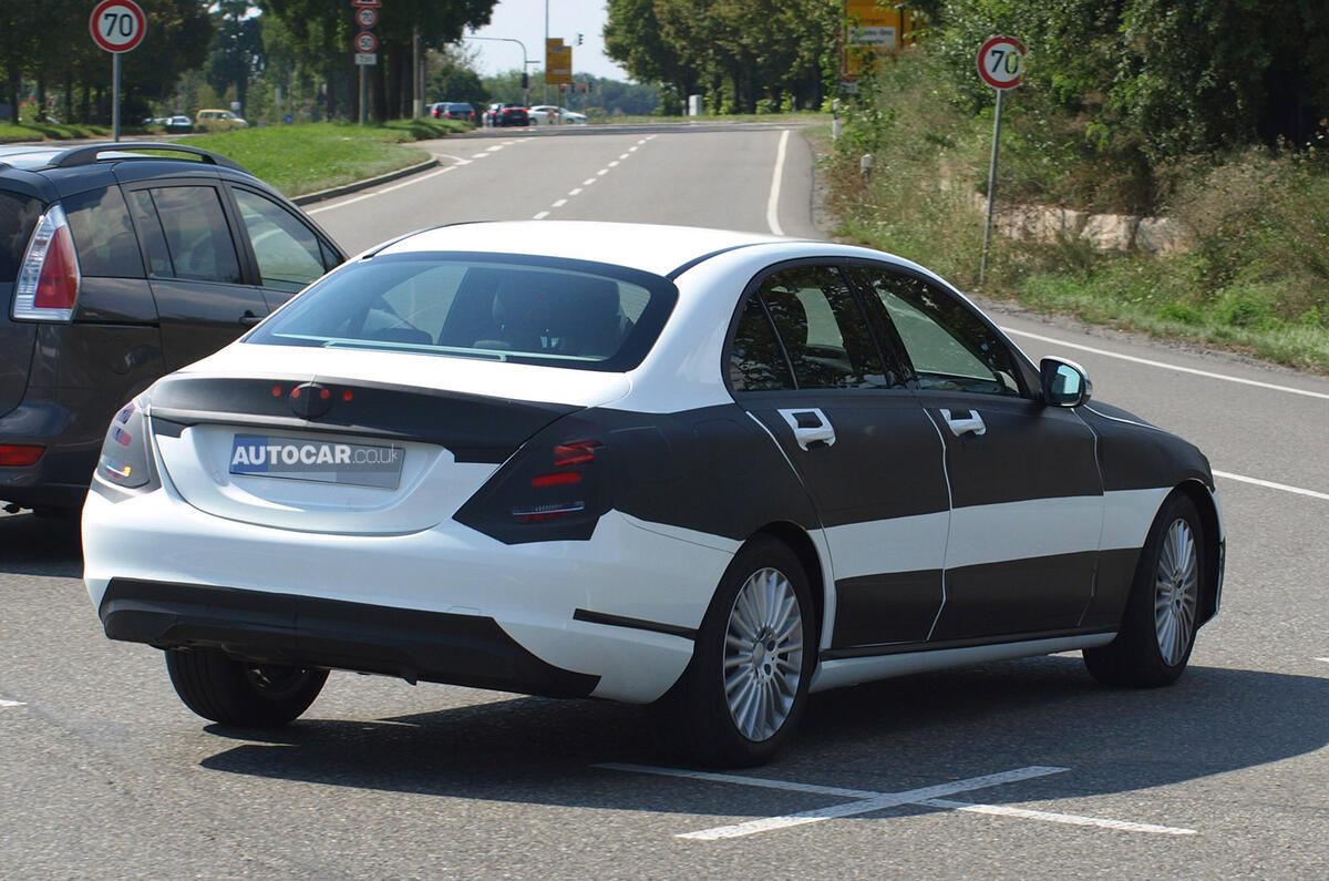 no title New Mercedes C-class interior revealed