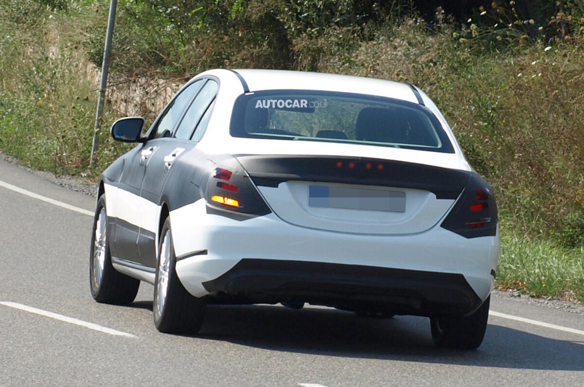 no title New Mercedes C-class interior revealed