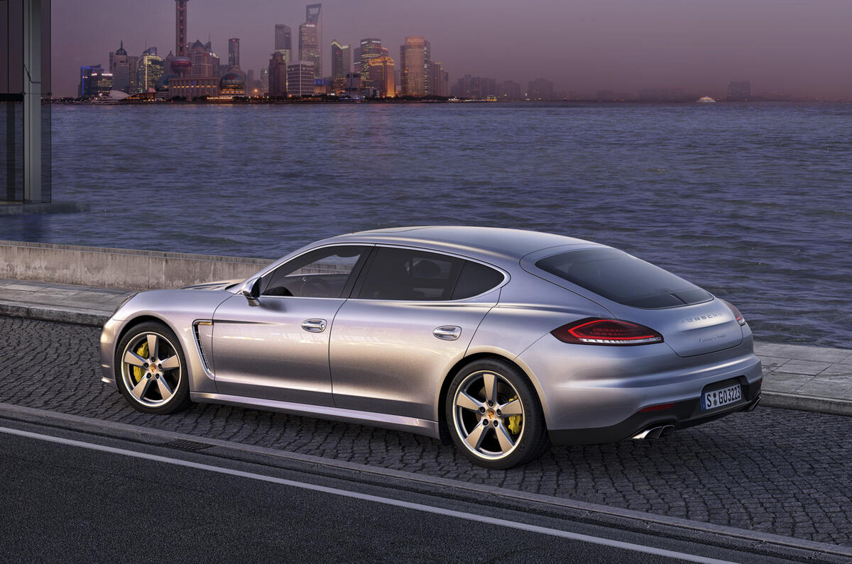 no title Long-wheelbase Porsche Panamera: Shanghai motor show