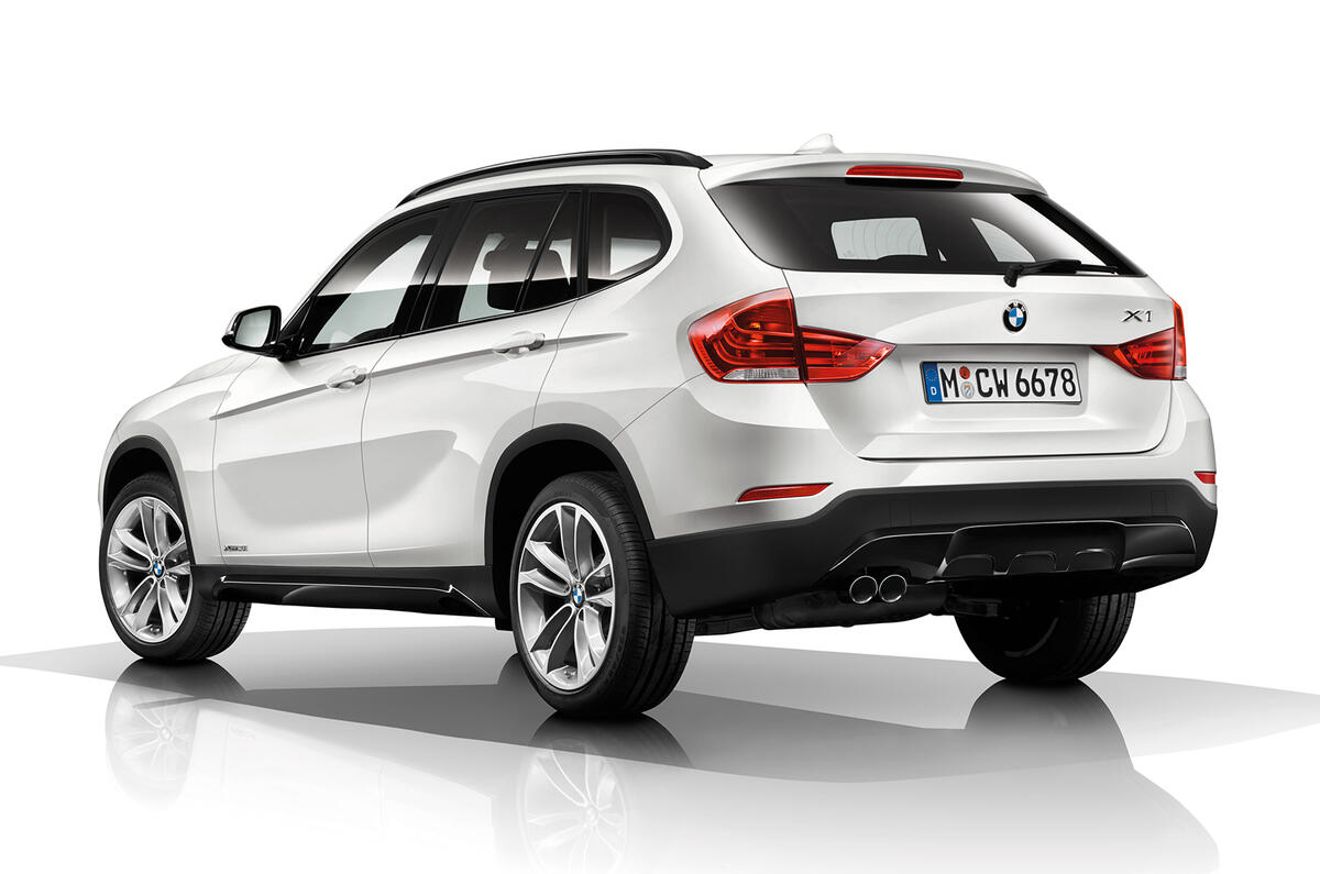 no title Revised BMW X1 gets Detroit motor show debut
