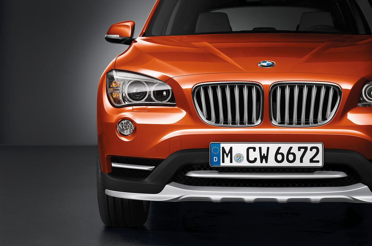 no title Revised BMW X1 gets Detroit motor show debut