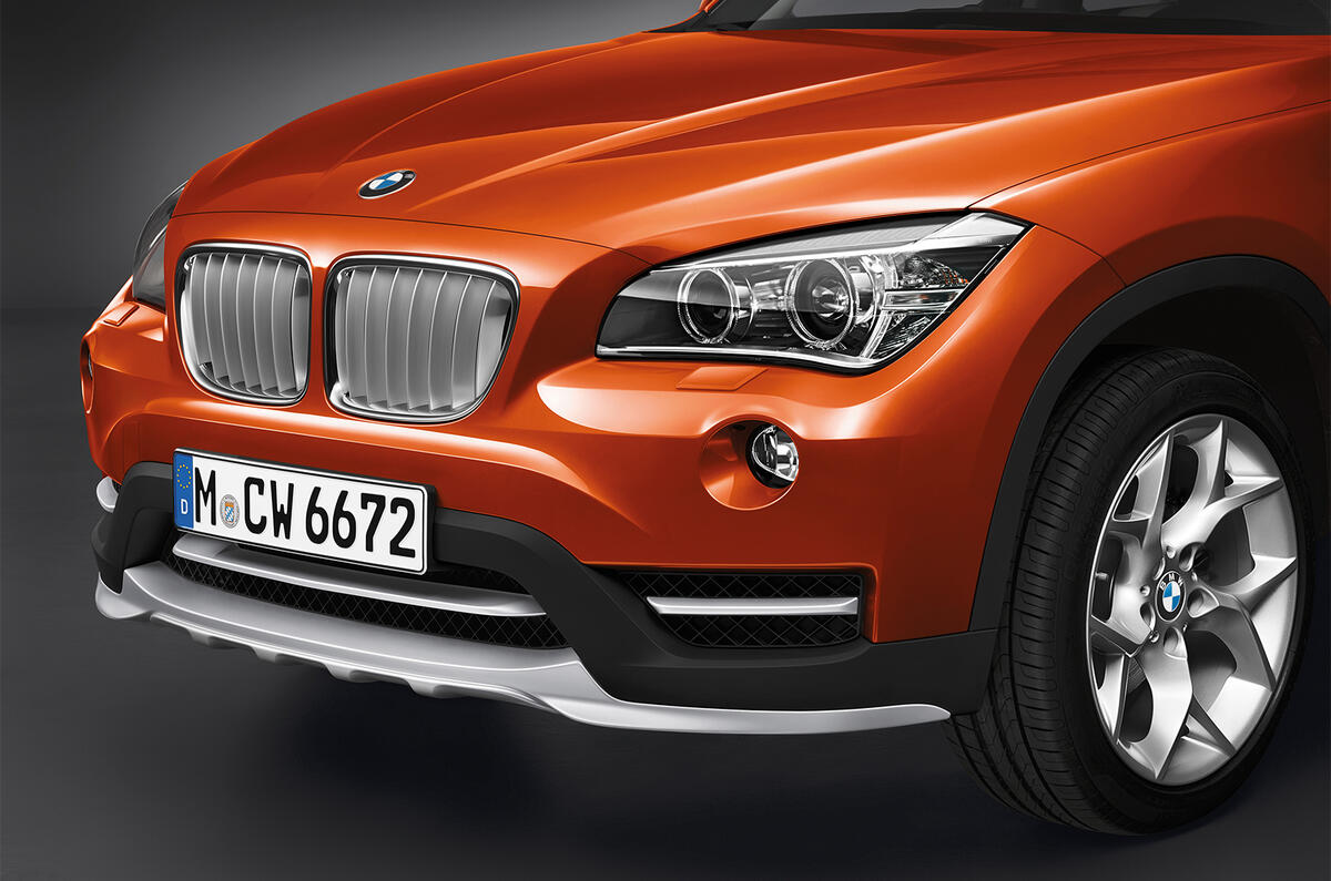 no title Revised BMW X1 gets Detroit motor show debut