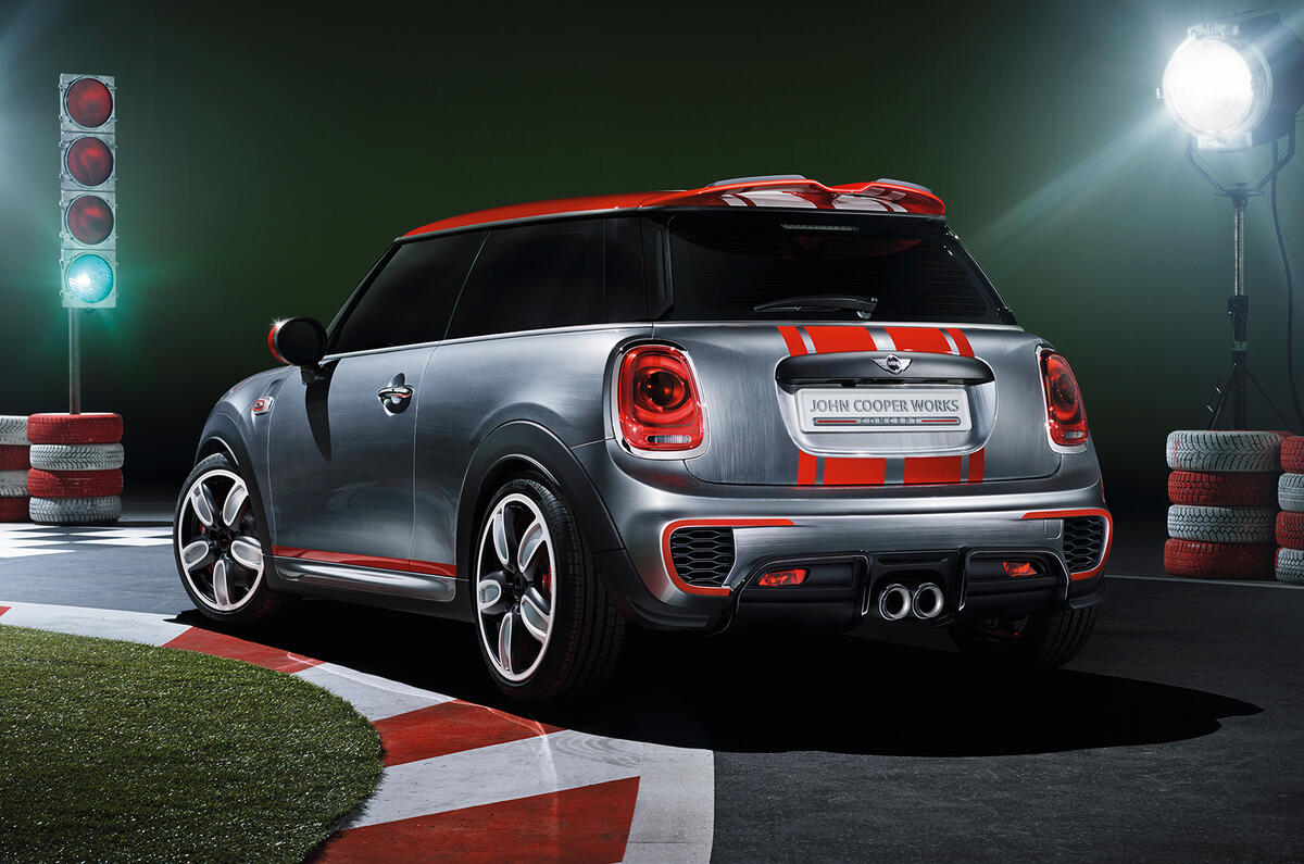 no title Mini reveals John Cooper Works concept for Detroit motor show