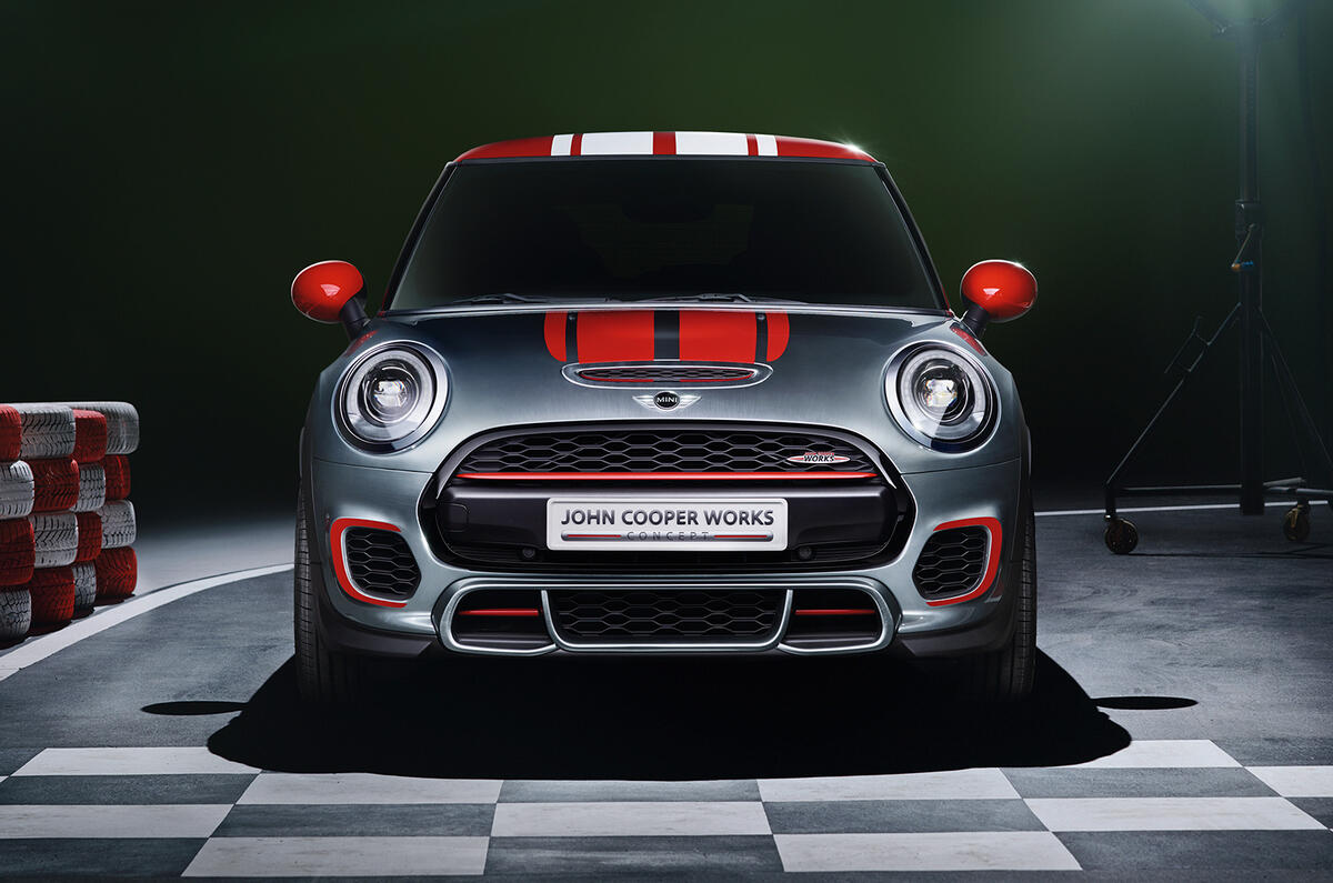 no title Mini reveals John Cooper Works concept for Detroit motor show