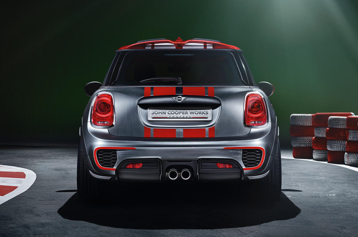 no title Mini reveals John Cooper Works concept for Detroit motor show
