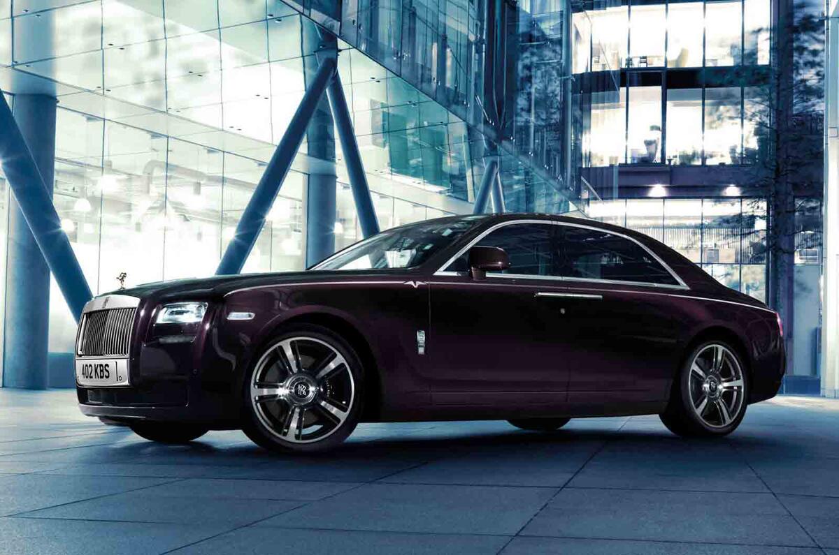 Rolls-Royce celebrates sales record with new Ghost
