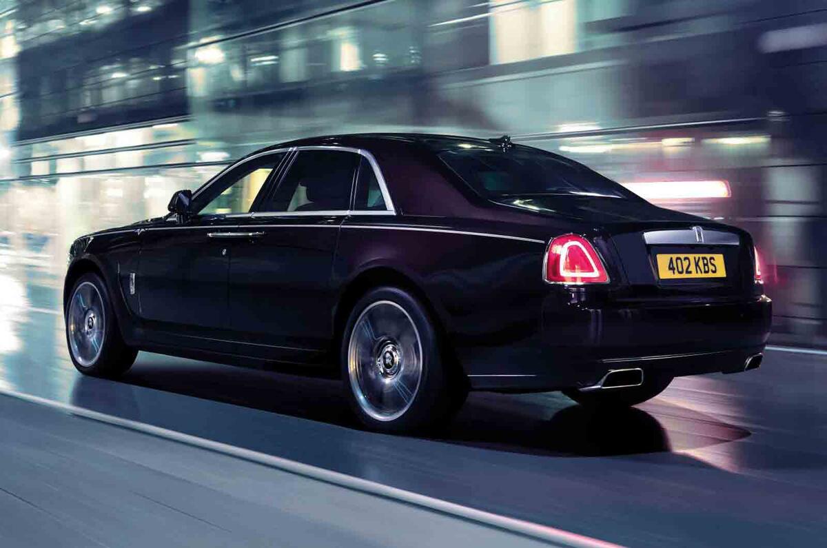 no title Rolls-Royce celebrates sales record with new Ghost