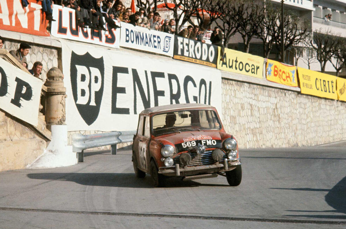 no title Mini Cooper S at the Monte Carlo rally: picture special